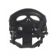 Kombat UK Skull Messenger Mask (BK), The Skull Messenger Mask is a striking and functional accessory designed for tactical and airsoft enthusiasts looking to add style and ventilation to their setup